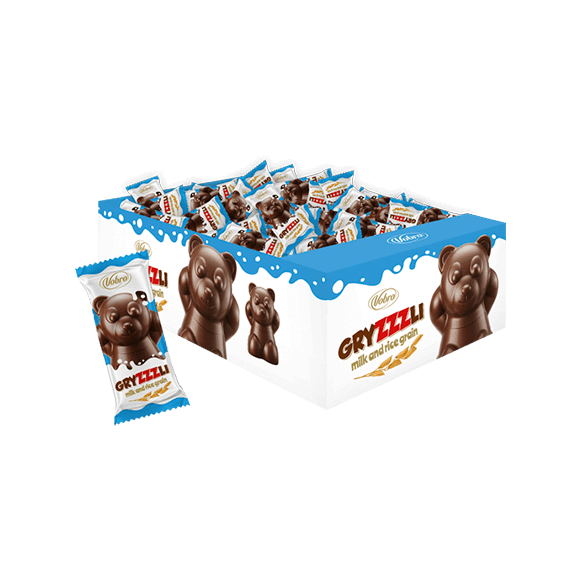 Praliny Gryzzzli 2,4 kg w kartonie