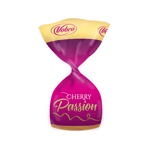 Pralina Cherry Passion w zawijce